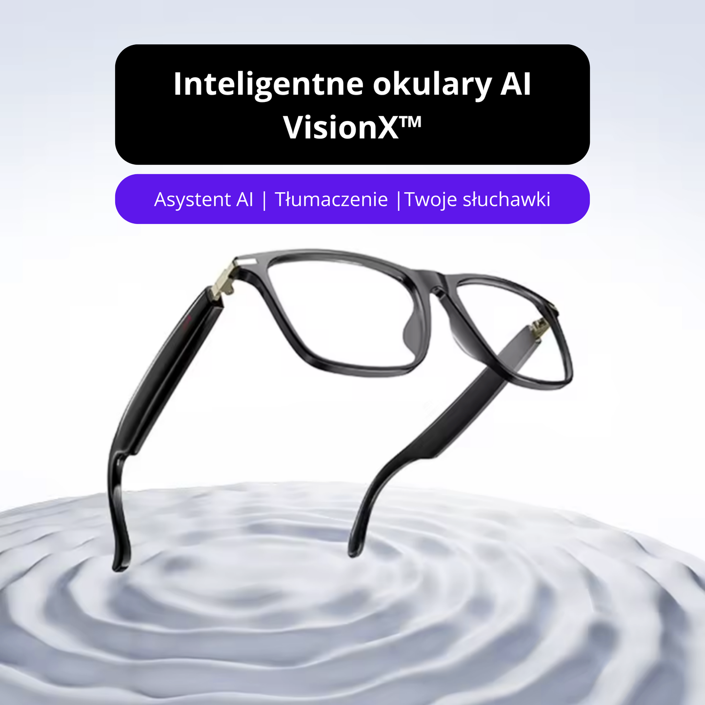 Inteligentne okulary AI VisionX™ Ultra